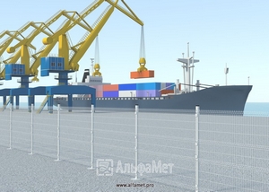 2D ограждения для морских и речных портов в Ростове-на-Дону